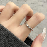 Aesthetic Jewelry Rings For Women Colorful Crystal Zircon Finger Rings Chic Wedding Party Accessories  Fashion