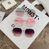 Daiiibabyyy European American Style Men Women Sun glasses Alloy Frame Square Shape Designer Sunglasses Vintage Retro Outdoor Sunglass