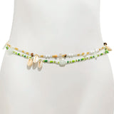 DAIIIBABYYY  -  Bohemia Hand-woven Beaded Waist Beads Women's Fashion Irregular Stone Belly Chain Sexy Body Chain Jewelry Gift