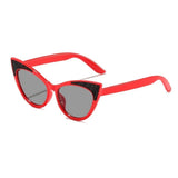 Daiiibabyyy  Shades Eyewear Cat Eye Sunglasses Anti Radiation Glass Kid Sunglasses Blocking Sunglasses Sun Protection Photography Props