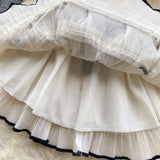 DAIIIBABYYY  -  Elegant Beading rhinestone pleated slip sweet Dress Summer Beach Vacation Vestidos Slim Women dresses