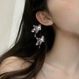 Daiiibabyyy  Fashion Butterfly Hair Claws Geometric Hair Clips for Women Hairgrips Y2K Small Size Alloy Hairpin Girls Mini Hair Accessories