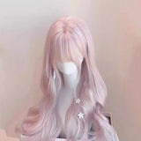 Daiiibabyyy  ShimmeringPastel Wig Lolita UltraSoft Voluminous Wig Long Natural Bouncy Wig Full Head Coverage HairpieceForCostumePro
