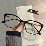 Daiiibabyyy  Material Man Glasses Frames Cat Eye Shape Anti Blue Light Woman Glasses Hot Selling Eyeglass Frames for Women