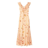 Daiiibabyyy  New Women's Long Dress Summer Fashion Print Elegant Women's Holiday Dresses Street Chic Comfortable Young Student Dress