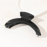 Daiiibabyyy  Women's Shark Clip Large Metal Arched Fashionable And Simple Ponytail Clip Back Head Coiled Hair Unique Hair Accessory Wholesale