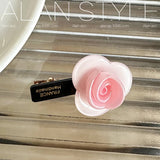DAIIIBABYYY  -  4.5cm Long Korean Fashion Flower Hair Clips  Alligators for Girls and Women Hedawear Hair Accessories French Style