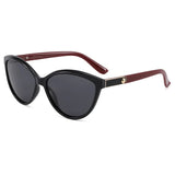 DAIIIBABYYY  -  New Korean style fashionable polarized sunglasses with personalized leather inlay, light luxury sunglasses