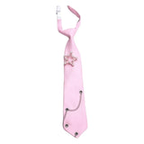 Daiiibabyyy  Simple Korean Style Star Tie Choker JK Long Necktie Academic Style Tassels Shirt Tie Daily