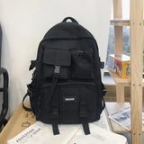 Daiiibabyyy  Multifunctional Teenager Laptop Backpack Women Cool Canvas School Bag High Quality Student Backpacks Boy Girl Fashion Schoolbag