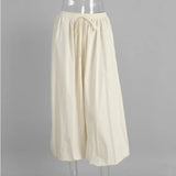 Daiiibabyyy  Lazy Wide-Leg Loose Lantern Pants Women's Spring Autumn Street Style Fashionable Comfortable Dopamine Color System Casual Pants