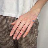 Daiiibabyyy  60pcs Cute Tattoo Sticker Waterproof Lasting Temporary Tattoo