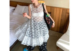 DAIIIBABYYY  -  Women's Spring Summer Versatile Stacked Hoodie Skirt