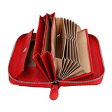 DAIIIBABYYY  -  Anti-theft Brush Card Holder Purse 2025 New RFID Genuine Leather Wallet Passport Holder Woman Clutch Bag
