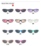 Daiiibabyyy  New Sexy Women's Y2K Hot Girl Sunglasses Fashion Outdoor Women's Cycling Sports Sun Glasses Retro Men's Glasses UV400 Eyewear