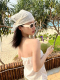 Daiiibabyyy  1Pc French Lace Headband Style Headscarf/headband Outdoor Dating,sweet and Elegant Style,easy To Wear,fashionable Versatile