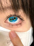 Daiiibabyyy  JeweLens Dicoria Cosplay Halloween Scary Contact Lenses Crazy Mini Sclera Softlens 14.5mm