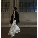 DAIIIBABYYY  -  Womens White Sexy Dress Sling Sleeveless Europe and America Fashion Luxury Backless Spicy Girl Female NEW Summer Long Skirt