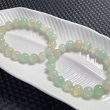 DAIIIBABYYY  -  10MM Natural Colored Lace Jade Bracelet Handmade Crystal Quartz Jewelry Stretch Bangle Children Birthday Gift 1pcs