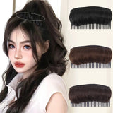DAIIIBABYYY  -  Hair Bun Volume Increased Hair Pad Accessories Invisible False Hair Clip Base Bump Fluffy Tool Thickening synthetic Hairpin