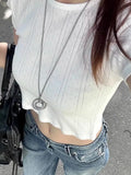 Daiiibabyyy  Vintage Embroidery Jeans Women Y2k Harajuku Baggy Blue Washed Denim Trousers Retro Streetwear High Waist Wide Leg Jeans