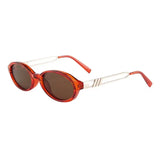 Daiiibabyyy  Fashion Style Women Sunglass Y2K Stylish Oval Shape Anti-reflective Sunglasses Women High Quality Sun Glasses for Men