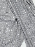 Daiiibabyyy  Solid Spliced Appliques Slimming Folds Dresses for Women Strapless Backless Sleeveless High Waist Sequins Dress Female New