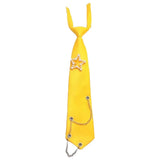 Daiiibabyyy  Simple Korean Style Star Tie Choker JK Long Necktie Academic Style Tassels Shirt Tie Daily