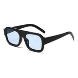 Daiiibabyyy  Fashion Oversized Women Sunglasses Brand Designer Plastic Female Big Frame Gradient Sun Glasses UV400 gafas de sol mujer