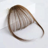 DAIIIBABYYY  -  Fake Invisible Synthetic Air Bangs Hair Clip-In Extension Front Head Fringes Hairpiece Air Bang Natural Hair Styling Accessories