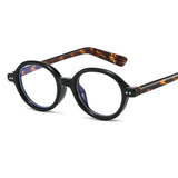 DAIIIBABYYY  -  Classic Small Frame Oval Optical Glasses Women Men Trend Luxury Brand Designer Computer Anti-Blue Light Eyeglasses Female Lentes