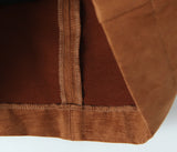 Daiiibabyyy  Autumn Winter High Waist Suede Faux Leather Mini Skirt Women Back Zipper A-line Short Skater Party Femme Camel Black