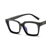 Daiiibabyyy  Fashion Glasses Frame Women Men Anti Blue Light Eyegalsses Vintage Square Computer Optical Concave Eyewear Female