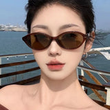 Daiiibabyyy  New Women Model Can Be Paired With Myopia Glasses Anti Blue light Trendy Women's Eyewear Protecting Retro Computers Eyeglasses