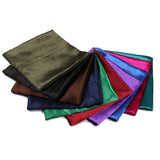 DAIIIBABYYY  -  Imitation Silk Scarf Pure color Women Satin Square Hijab Scarfs For Ladies Luxury Shawl 90*90 Bandana Large Hair Head Scarf