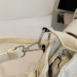 Daiiibabyyy  New Women Casual Simple Handbags Office Lady Chic Korean Fashion Shoulder Bag Y2k Aesthetic Female All Match Underarm Bag