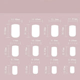 Daiiibabyyy  Manicure Long Almond and Ballerina False Nails Cat Eye Stars Fake Nials Leopard Detachable Nail Tips Women