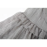 DAIIIBABYYY  -  Mini Dress Off Shoulder Printed Summer Hot Girls A-line Short Dresses Preppy Korean Fashion Ruffles Skirts Summer Female Clothes