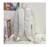 Daiiibabyyy  Cute Hit Color Cat Embroidery Ita Mochila High Capacity Mochilas Student Backpack School Bag Transparent Bags for Woman