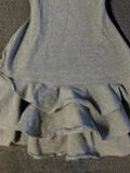 Daiiibabyyy  Summer Harajuku A-Line Ruffled Dress Women Vintage Turn Down Collar Button Grunge Dresses Y2k Aesthetic Solid Mini Vestidos