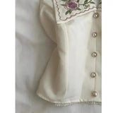 Daiiibabyyy  Crop Tank Tops Summer New High-enddesigned Niche Advanced Chic Temeprature Embroidered Lace Slim Vest Suspender Top