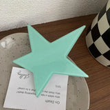 DAIIIBABYYYY  -  Ins Hot Selling Personality Trend Five-Pointed Star Hairpin Fashion Acetic Acid Spring Clip Hair Accessories For Women Girls