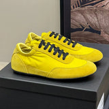 DAIIIBABYYY  -  Summer Women's Flats Casual Shoes Sneakers Flat Comfy Sole Sporty Football Style Shoes Trainer Footwear for Daily Life