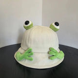 Daiiibabyyy  Cute Cartoon Panama Bucket Hats Fisherman Hat Summer Sun Hats For Women  Spring Summer Fishing Cap