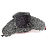 Daiiibabyyy  Plaid Russian Trapper Hat Lei Feng Hat Thickened Warm and Fashionable Cotton Hat Pilot Hat
