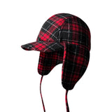 Daiiibabyyy  New Unisex Autumn/Winter Warm Fleece Lined Pilot Hats Windproof Ear Flapped Caps for Outdoor Cycling & All Cold Weather