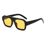 Daiiibabyyy  Fashion Oversized Women Sunglasses Brand Designer Plastic Female Big Frame Gradient Sun Glasses UV400 gafas de sol mujer