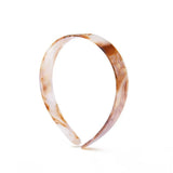 Daiiibabyyy  French Style Light Luxury Wide Edge Halo Hair Tie for Women Temperament Versatile Anti Slip Headband Hair Accessories Hair Clips
