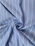 DAIIIBABYYY  -  Long Stripe Shirt Dress Woman Blue Elegant Dress 2025 New Casual Pocket Lapel Button Loose Workplace Formal Dresses