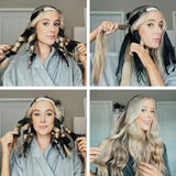 Daiiibabyyy  Lazy Hair Curler Hair Rollers Heatless Curling Rod Headband Curls Silk Ribbon Sleeping Soft Wave Formers No Heat Curls Ribbon